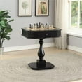thumbnail image 3 of Pemberly Row Modern / Contemporary Wood Game Table in Black Finish, 3 of 10