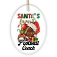 thumbnail image 6 of Santa's Favorite Football Coach Ornament, Festive Sports Gift and Decor for the Holiday Season, 6 of 6