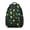 Alien Peace Sign, variant on Alien Peace Sign Iridescent Pattern Backpack for School, Cute School Bag with Adjustable Shoulder Straps and Padded Back, 15.3"x11"x6.7"