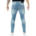 thumbnail image 2 of RAW X Mens RawX Contrast Neon Stitch Flex Jeans, Lt Stone, 34X30, 2 of 8