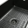 thumbnail image 3 of Sinkology SinkSense Wren Matte Black 27" x 15" Kitchen Sink Bottom Grid, 3 of 3