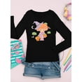 thumbnail image 3 of Mushroom Girl W Cauldron Long Sleeve Toddler -Image by Shutterstock,  2 Toddler, 3 of 4