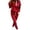 Wine Red, variant on Aunavey Women's 2 Piece Outfits Tracksuit Long Sleeve Hooded Sweatshirt and Sweatpants Sweatsuit