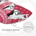 thumbnail image 3 of Lsque Thai elephant Pattern Pillow Case – Soft & Cozy Throw Pillow Cover, Hypoallergenic Cushion Case for Sleeping Women with Envelope Closure-14"x20", 3 of 6