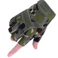 thumbnail image 1 of Guantes militares tácticos de medio dedo para Paintball Airsoft, guantes de combate antideslizantes para hombre, equipo de protección para bicicleta, 1 of 4