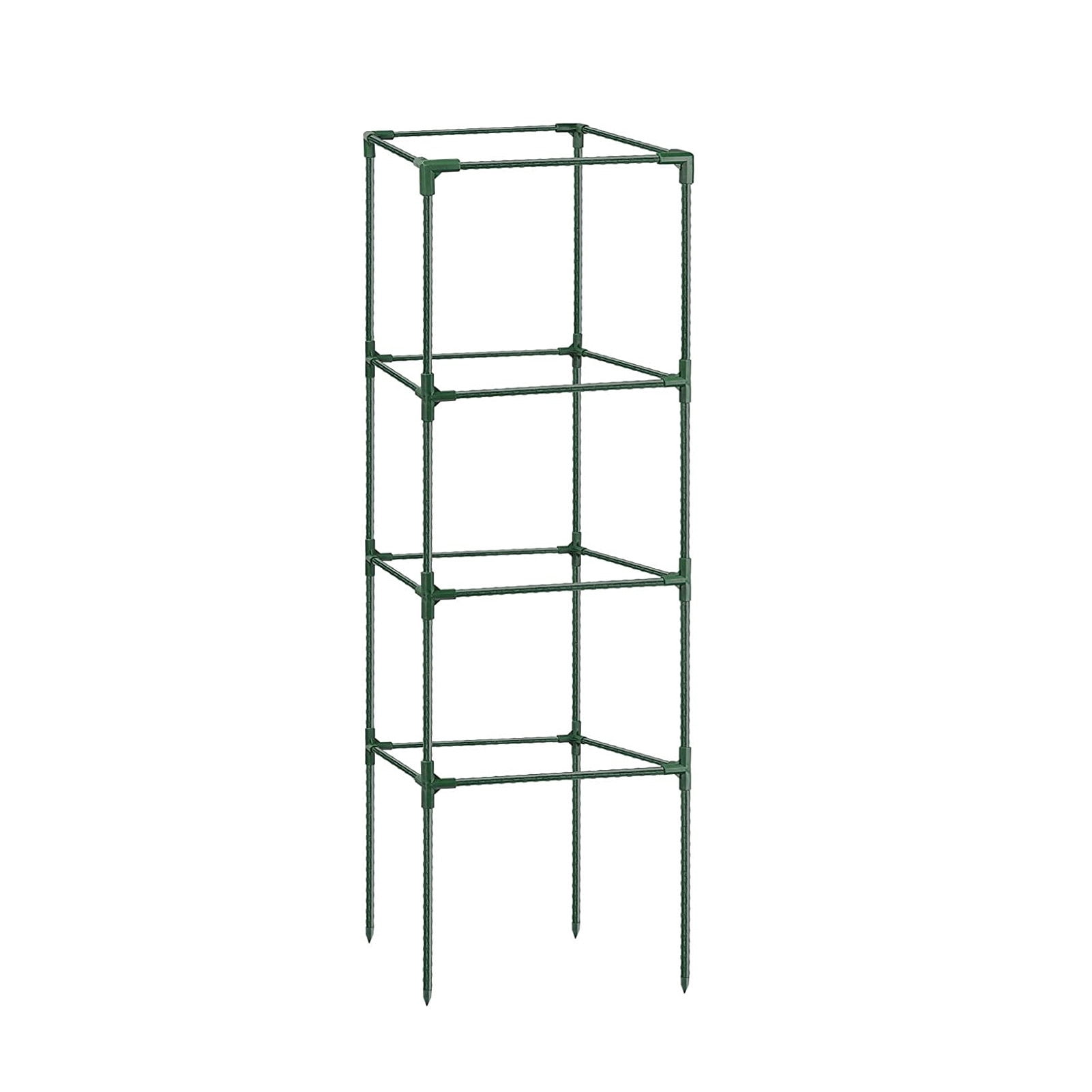 Homerr Tomato Cage Vegetable Trellis Tomato Cage Height Adjustable Easy to Assemble Vertical Climbing Plants Vegetable Trellis Flowers Plant Support Tomato