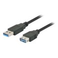 thumbnail image 2 of Nippon Labs 50USB3-AAF-15-BK Black USB 3.0 A Male to A Female Extension Cable, 2 of 3