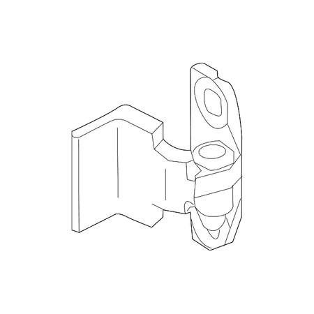 Genuine OE Volvo Lower Hinge - 31218522