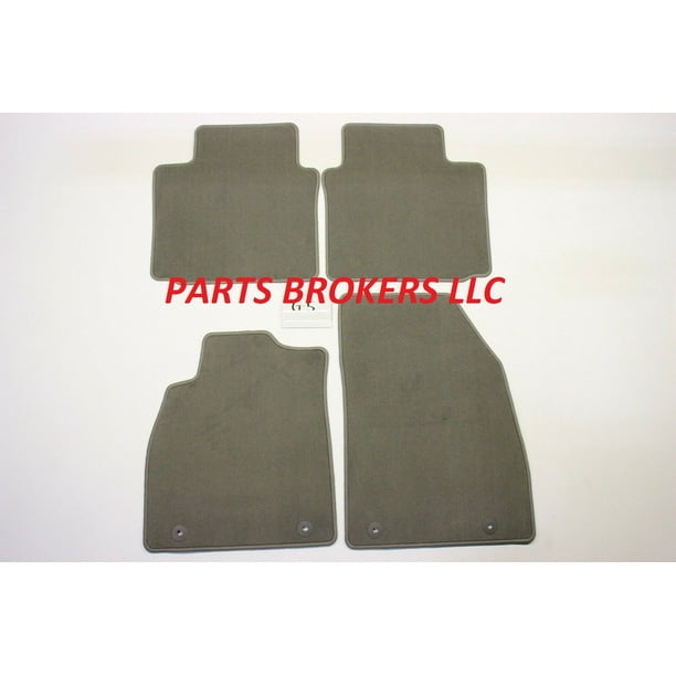 New Cadillac XTS OEM Set of 4 Piece Floor Mats Dark Urban (Greyish