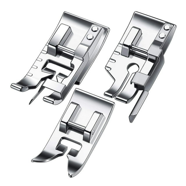 1/4 Inch Patchwork Presser Foot Metal Rustproof Stitch Ditch Foot Presser Foot Ditch Foot Household Sewing Machines Accessories