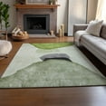 thumbnail image 6 of Addison Rugs Mayfield Washable Transitional Organic Green Rectangle Rug, 2'6" x 3'10", 6 of 6