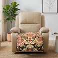 thumbnail image 4 of DISNIMO Mandala Flower Print Armchair Slipcover Armless Boho Sofa Covers Pet Friendly Recliner Cover, 4 of 7