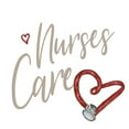 thumbnail image 2 of Medley, Elizabeth 26x26 White Modern Wood Framed Museum Art Print Titled - Nurses Care, 2 of 4