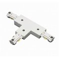 thumbnail image 1 of Cal LightingHT-282-WH Right T Connector with Power Entry- White, 1 of 1