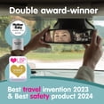 thumbnail image 2 of Onco Baby Car Mirror Rear Facing - Double Award-Winning Car Mirror for Baby, 100% Shatterproof Baby Mirror for Car Journeys, Shakeproof Car Seat Mirror for Baby Rear Facing, Universal Car Mirror Baby, 2 of 5