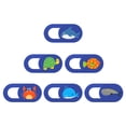 thumbnail image 3 of 6Pcs Webcam Cover Slide with Marine Animal Pattern Web Camera Blocker Decoration, 3 of 8