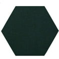 thumbnail image 2 of Furnish My Place Modern Indoor/Outdoor Commercial Solid Dark Green Rug, Modern Area Rug, Baby Nursery Mat, Pet-Friendly Carpet for Living Room, Playroom, Made in USA, 3' Hexagon - Set of 10, 2 of 6