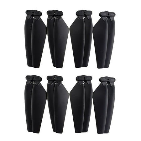 Tangnade Toys 8Pcs Propellers Foldable Props for D88 /EX3//HS550/B4W/X11 FPV RC Drone