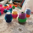 thumbnail image 4 of Accesorios para de Coser Abrazadores de Carrete de Silicona Multicolor 96 Piezas, 4 of 9