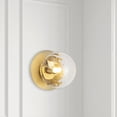thumbnail image 5 of Dainolite 1LT Incandescent Wall Sconce,  AGB w/ Clear Glass, 5 of 8