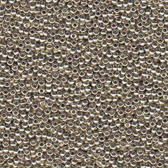 Miyuki 11/0 Seed Beads 11-94201/11-4201 Duracoat Galvanized Silver 24 Grams