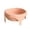 Pink, variant on Pet Supplies Black Chin Cute Pet Bowl for Dogs and Cats Elevated High Feet Basin for Food and Water Feeding Station, 7X14X5.5 cm, Pink