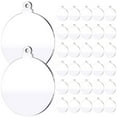 thumbnail image 2 of 36pcs Blank Heat Transfer Board Christmas Decorative Round Board DIY Acrylic Sign, 2 of 9