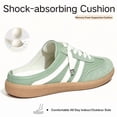 thumbnail image 6 of BERANMEY Women's Casual Slip-On Sneakers Comfortable Mules with Cushioned Sole for Daily Wear Stylish Retro Casual Shoes for Women, 6 of 10