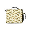 thumbnail image 3 of School Bus and Wheels Beige Pattern Insulated Lunch Bag with Shoulder Strap and Bottle Holder,Bento School Lunch Bag Box,11x9.5x3.5 Inches, 3 of 5
