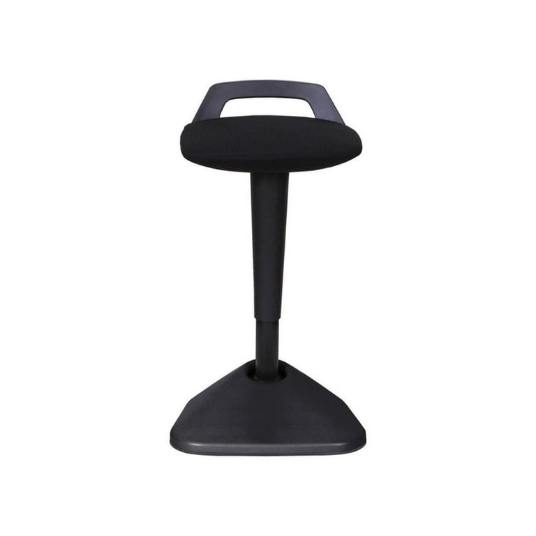 Lorell Pivot Chair - Black Fabric Seat - Square Base - 1 Each Lorell Pivot Chair - Black Fabric Seat - Square Base - 1 Each