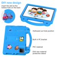thumbnail image 6 of For T-Mobile REVVL Tab 5G Tablet 10.36 inch 2023,Cute Kids Kawaii Cover 3D Cartoon Handle & Stand Soft Silicone Shockproof Lightweight Rugged EVA Foam Case,Skyblue, 6 of 8