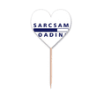 thumbnail image 1 of Sarcasm Loading State Art Deco  Fashion Toothpick Flags Heart Lable Cupcake Picks, 1 of 3