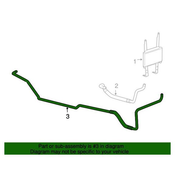 GM 20985357 Pipe Asm-Trans Fluid Clr