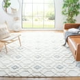 thumbnail image 2 of SAFAVIEH Casablanca Yasmin Medallion Wool Area Rug, Ivory, 8' x 10', 2 of 8