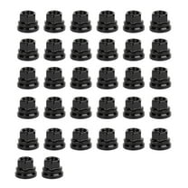 ECCPP 14x1.5 Black Lug Nuts 0.94 Tall Open End Wheel Lug Nuts 2003-2019 for Ford Factory Style 32 Pieces