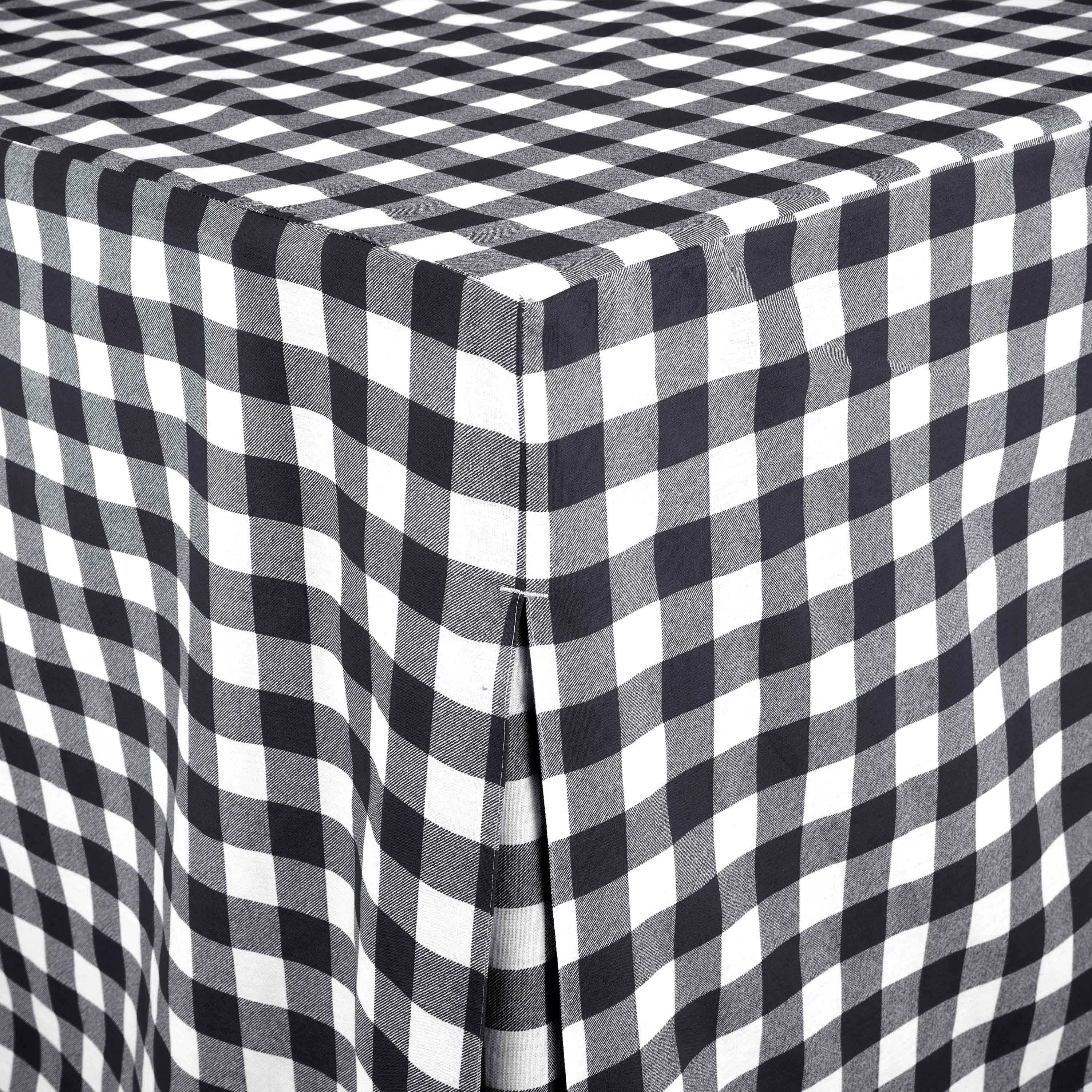 Tablevogue 48" X 48" Fitted Tablecoth Cover, Multiple Colors And Sizes Available