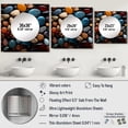 thumbnail image 4 of Designart "Spiritual Stones Of euphony I" Spiritual Stone Multi-Color Large Square Mirror - Square Bedroom Mirror Printed Wall Decor - Traditional Square Printed Wall Mirror Art, 4 of 5