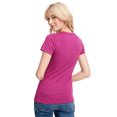 thumbnail image 2 of Next Level Tshirt 6610 Basic Women's Junior Fit The CVC Crew, 2 of 3