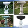 thumbnail image 3 of COVERS&ALL Bird Bath Cover 12 Oz Waterproof - Customize Cover with Any Size - 100% Weather Resistant Outdoor Cover with Elastic for Snug Fit (21" Dia x 18" H, Black), 3 of 7