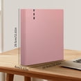 Binder Rack Large Plastic Binder Pocket, Side Loading Tight Closure Binder Folders ...