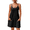 Black, variant on Mawalde Sleeveless Nightgowns for Women with Pockets Spaghetti Strap Dress Racerback Chemise Night Gowns Pink L