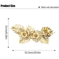 thumbnail image 3 of Metal Wall Decor Metal Wall Art Hanging Home Living Room Wall Metal Pendant Flower Home Wall Decoration, for Living Room Office Wall Decoration-B, 3 of 6