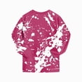 thumbnail image 4 of TOWED22 Toddler Boys Girls Halloween Pajamas Pumpkin Print PJs Sleepwear Cute Print Pant Sets Kids Jammies(Hot Pink,2Y), 4 of 8