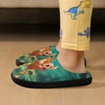 thumbnail image 6 of Kids The Lion King Slippers Boys Girls Non-Slip Fuzzy House Slippers Warm Soft Plush Winter House Shoes Slip-On Shoes, 6 of 7