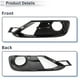 thumbnail image 5 of 1pc Rejilla de luz antiniebla frontal izquierda para BMW F30 F31 2011-2018 No.51117300739 ABS Negro, 5 of 7