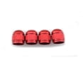 thumbnail image 1 of Wheel Covers, Durable Aluminum Tire Caps, 4-Pack Anodized Powder-Coated Rim Hub Caps for Car Truck Pickup, Red, 1 of 1