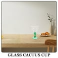 thumbnail image 2 of CHICHUMID Cactus Decorative Cup Transparent 1Pc 6.21X4.09X4.09in, 2 of 8
