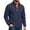 Dark Blue, variant on Men’s Outdoor Warm Full Zip Jackets Camping Hiking Daily Casual Stand Collar Long Sleeve Outerwear Tops Yellow XS