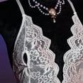 thumbnail image 5 of Women's Elegant Lace Trim Comfort Bodysuit For Women Flattering Contour Fit Lingerie, 5 of 6