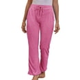 thumbnail image 1 of Fashnice Ladies Bottoms Solid Color Trousers High Waisted Yoga Pants Tummy Control Workout Sweatpants Pink XL, 1 of 2